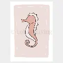 poster Zeepaardje roze (1).webp