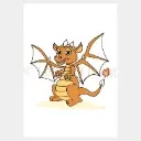 Poster Draak