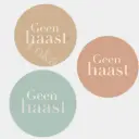Muurcirkel Geen haast