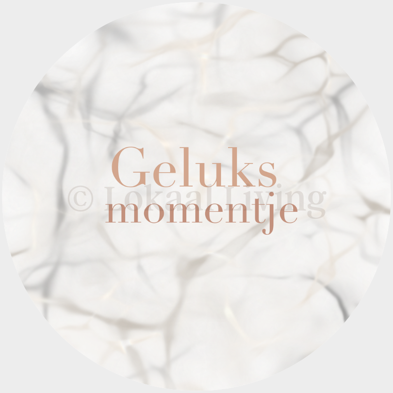 Muurcirkel Geluksmomentje