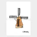 Wenskaart - Molen