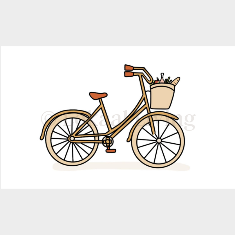 Poster Fiets
