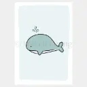 Poster Walvis