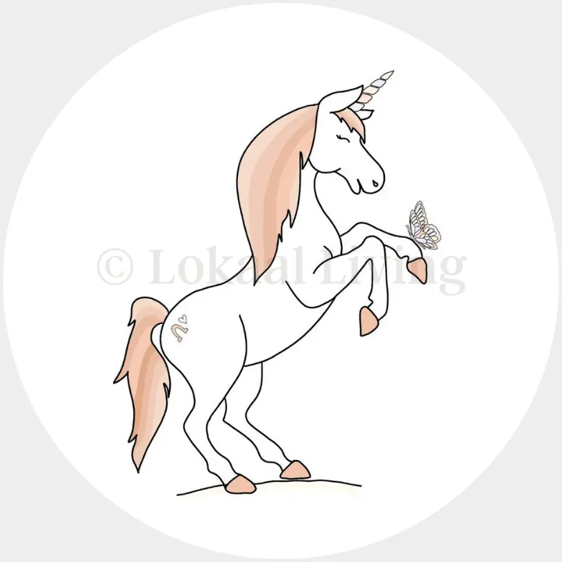 Stickerset Eenhoorn