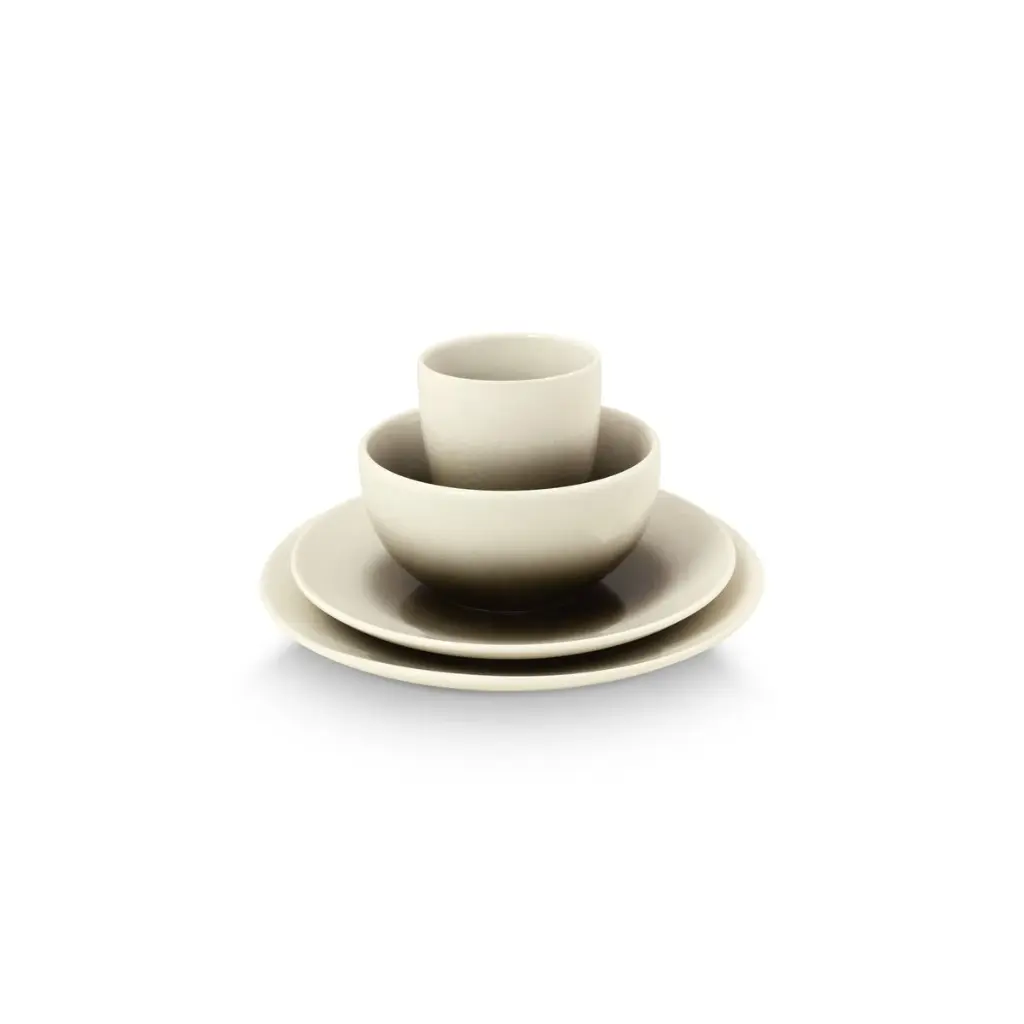 Serviesset Gradiant black
