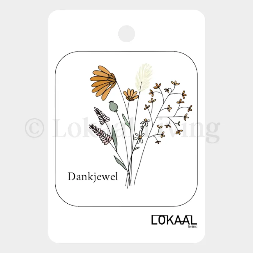 Cadeauhanger Dankjewel