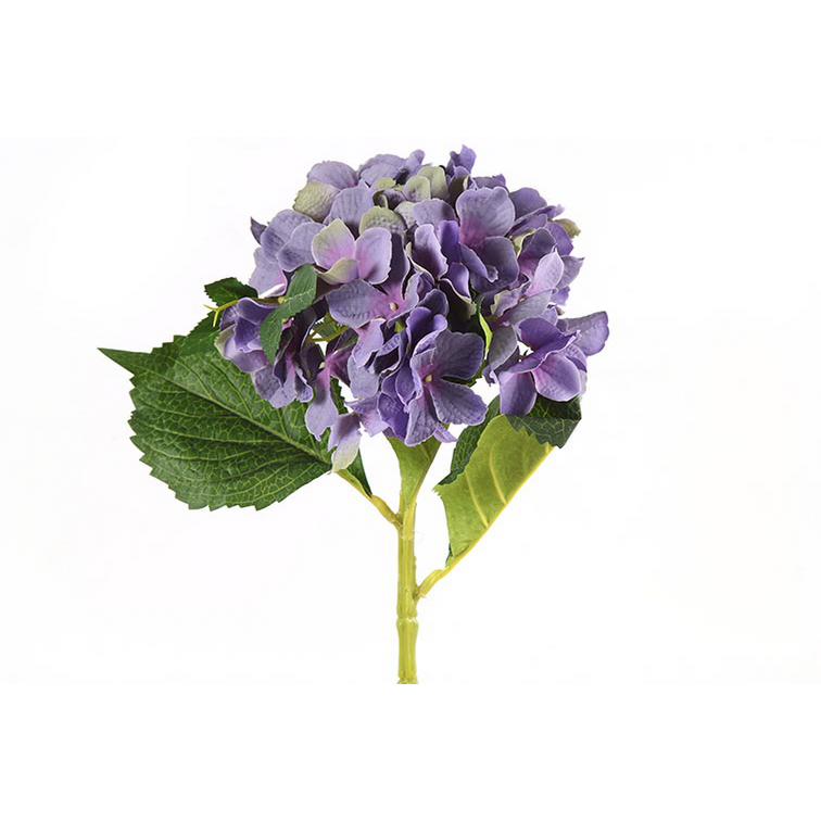 Grote Hortensia paars (kunstbloem)