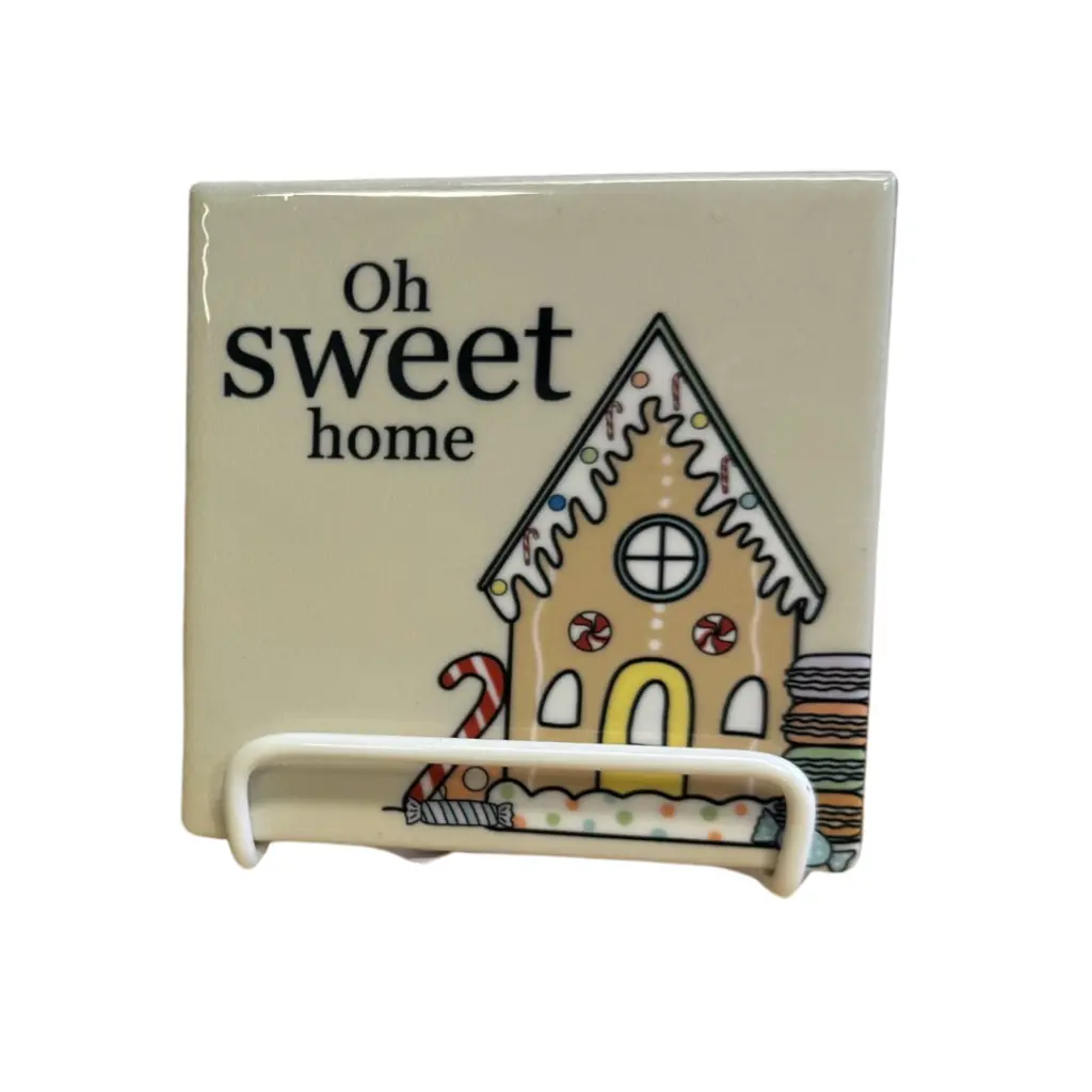 Oh sweet home - tegeltje