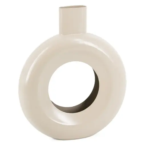 Donut vaas Roos 