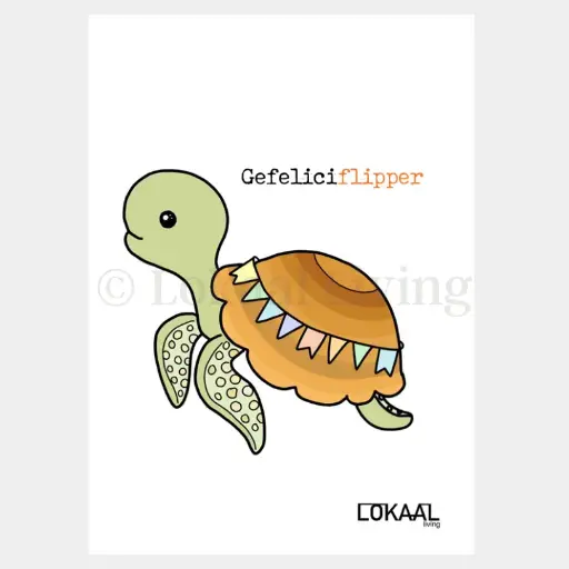 [L94] Wenskaart gefeliciflipper