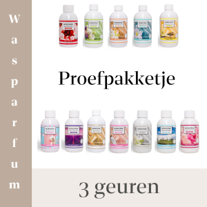 [L125] Proefpakket samenstellen - 3 soorten wasparfum