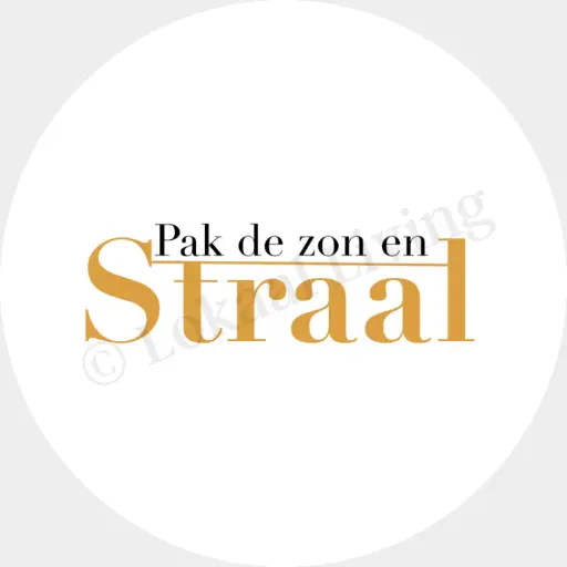 Muurcirkel Pak de zon en straal