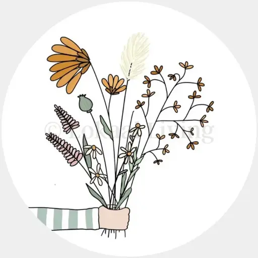 [L318] Stickerset Boeket