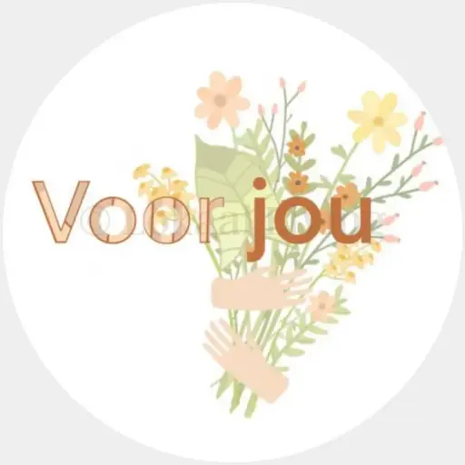 [L353] Stickerset Bloemen voor jou