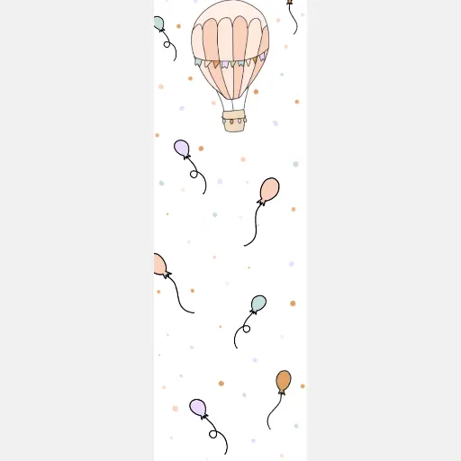 Sluitstickerset luchtballon