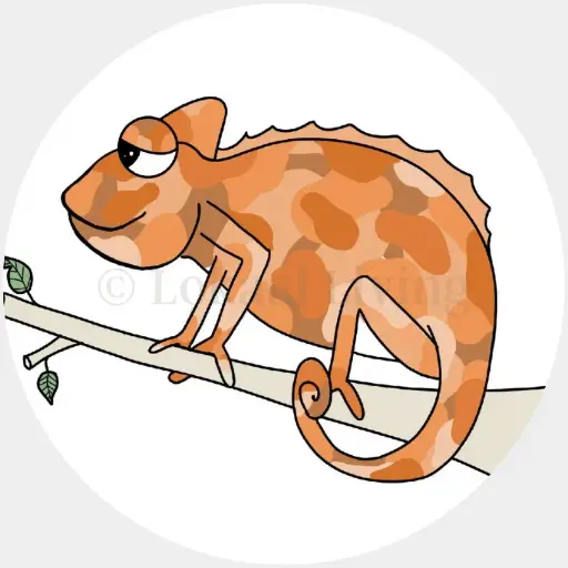[L451] Stickerset Kameleon
