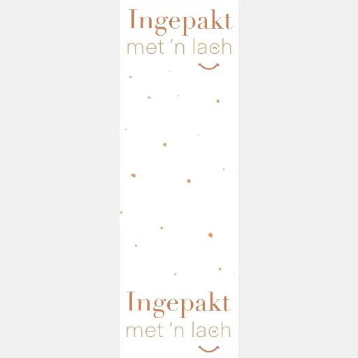 [L463] Sluitstickerset ingepakt met 'n lach