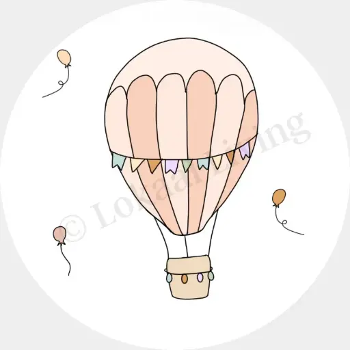 Muurcirkel Luchtballon
