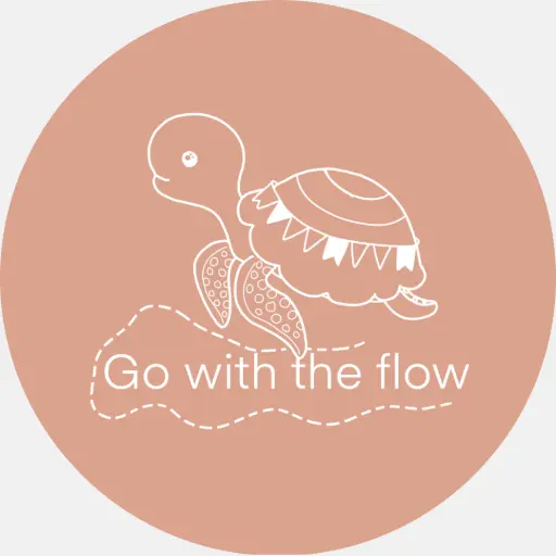 [L730] Stickerset Go with the flow roze