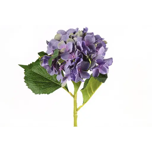 Grote Hortensia paars (kunstbloem)