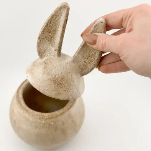 Konijnen potje
