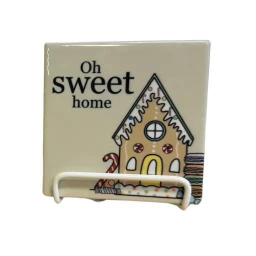 Oh sweet home - tegeltje
