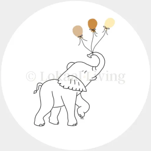 Muurcirkel Olifant