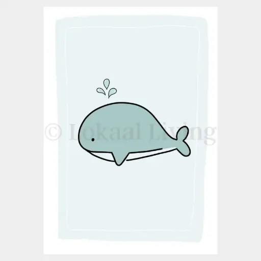 Poster Walvis