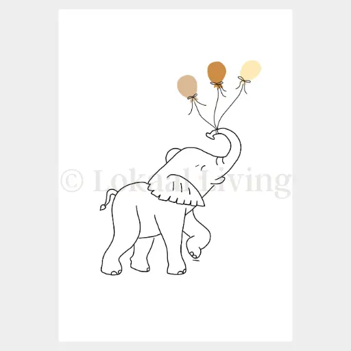 Poster Olifant (kopie)
